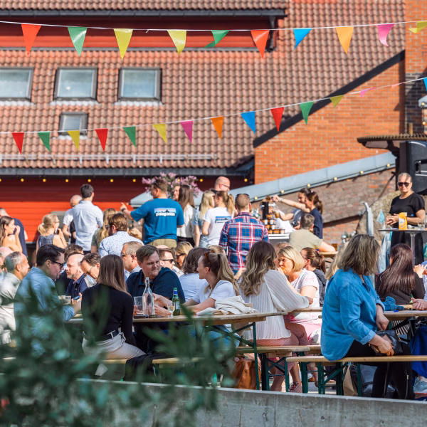 VM hos Møllefossen Café