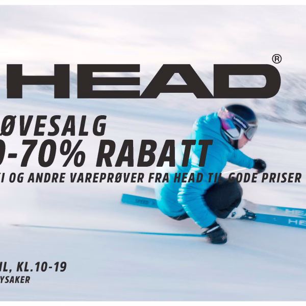 HEAD vareprøvesalg